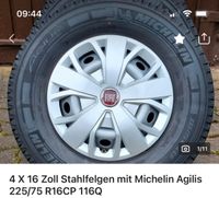 Fiat Ducato Reifen Michelin Agilis  Camping 225/75/R16CP . Baden-Württemberg - Müllheim Vorschau