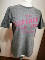 T-Shirt / Super Dry / grau Frauen 38 Hessen - Hirzenhain Vorschau