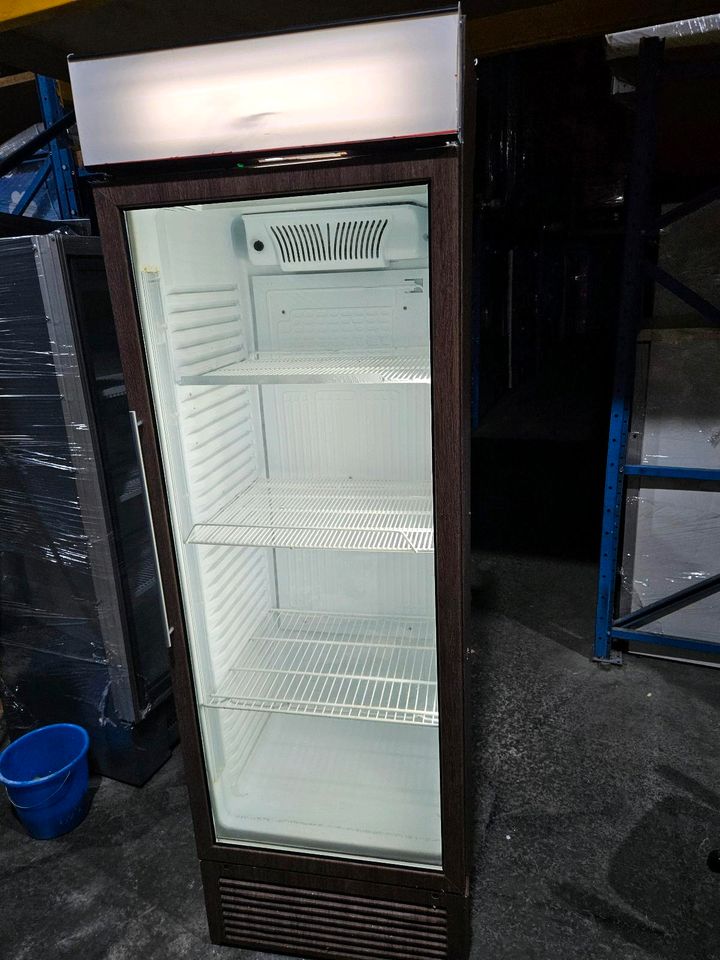 Kühlschrank Holzoptik XL Getränkekühlschrank Flaschenkühlschrank in Rheinberg