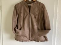 Lederjacke Lammnappa hochwertig v. Helena Vera Gr. 42 Hessen - Niestetal Vorschau