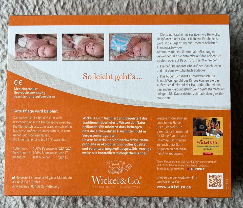 Bauch- und Brustwickel für Kleinkinder Bahnhof-Apotheke in Harsewinkel - Marienfeld