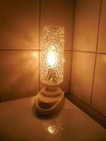 DDR Tischlampe mit Glas Deko Vintage Sachsen - Bautzen Vorschau