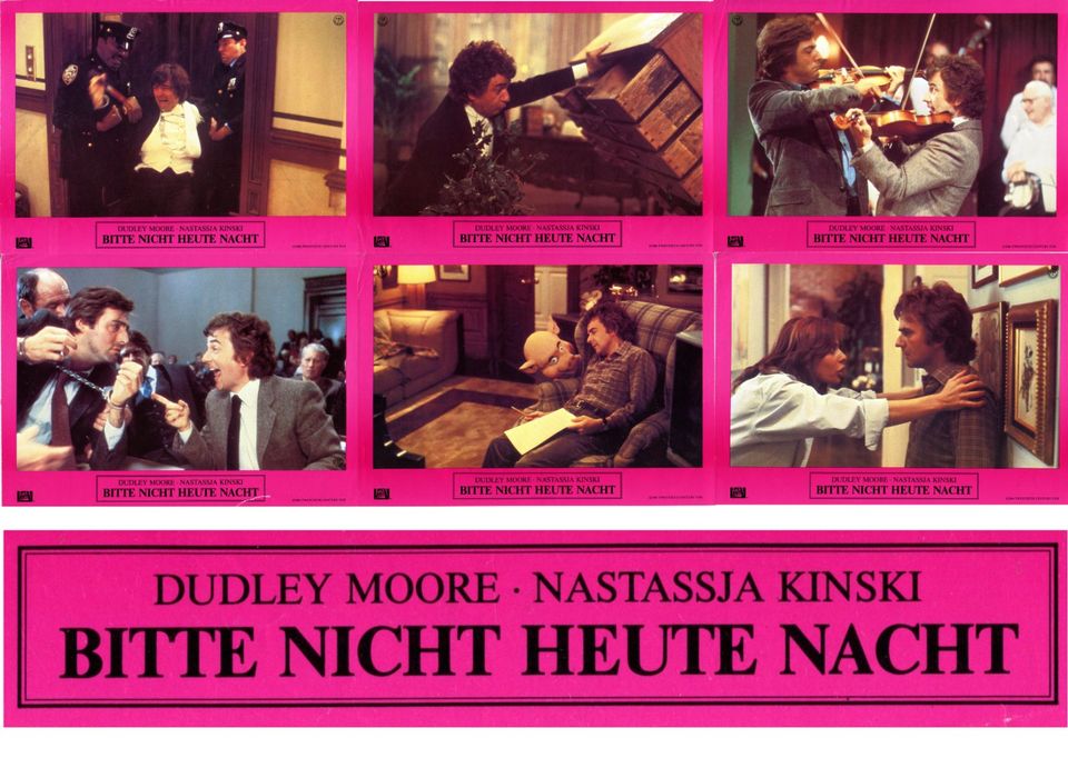 6 Kino Bilder zum Film Bitte nicht heute Nacht von 1984 in Norderstedt