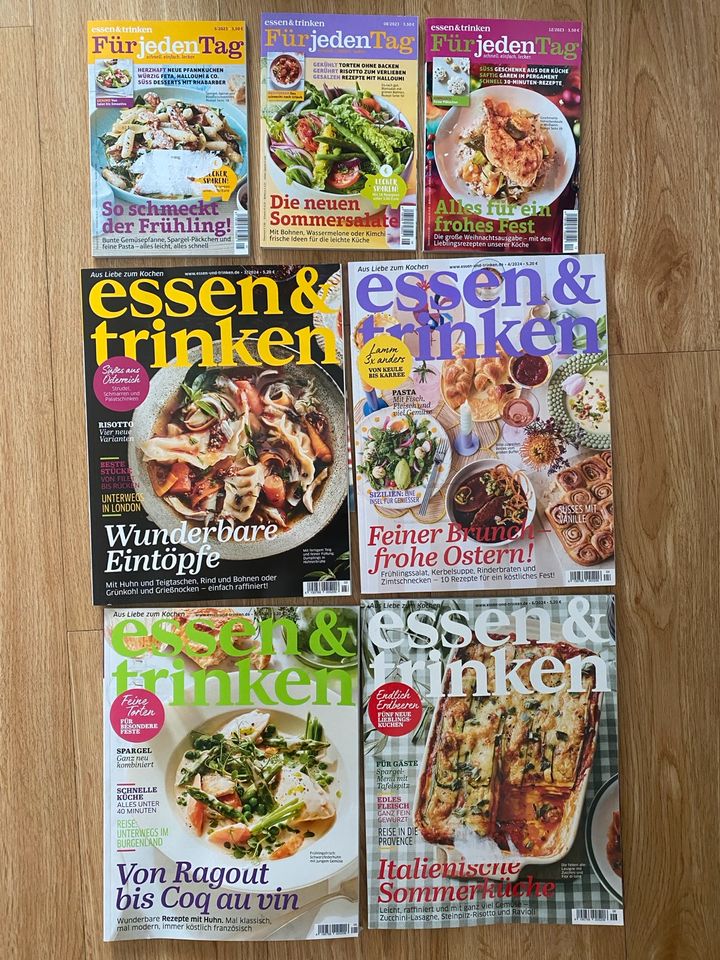 Essen und Trinken,einfach Hausgemacht, Zeit Magazin,10 Hefte,neu in Düsseldorf