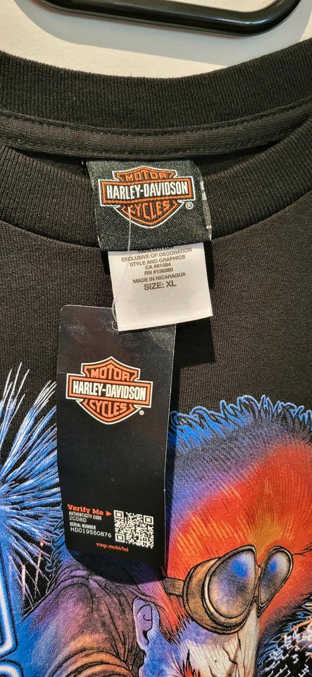 Harley Davidson Shirt XL neu Harlekin Clown in Berlin