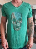 Philipp Plein T-shirt grün mit Totenkopf Berlin - Marzahn Vorschau