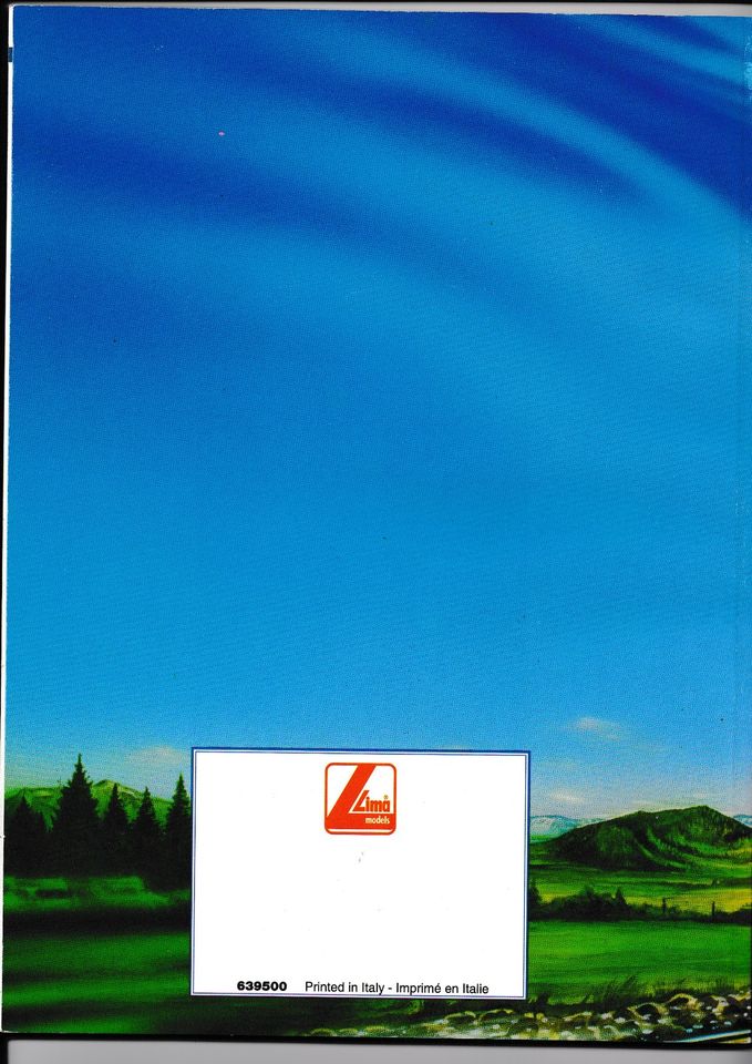 LIMA models Katalog HO Scale 1994/1995 in Egelsbach