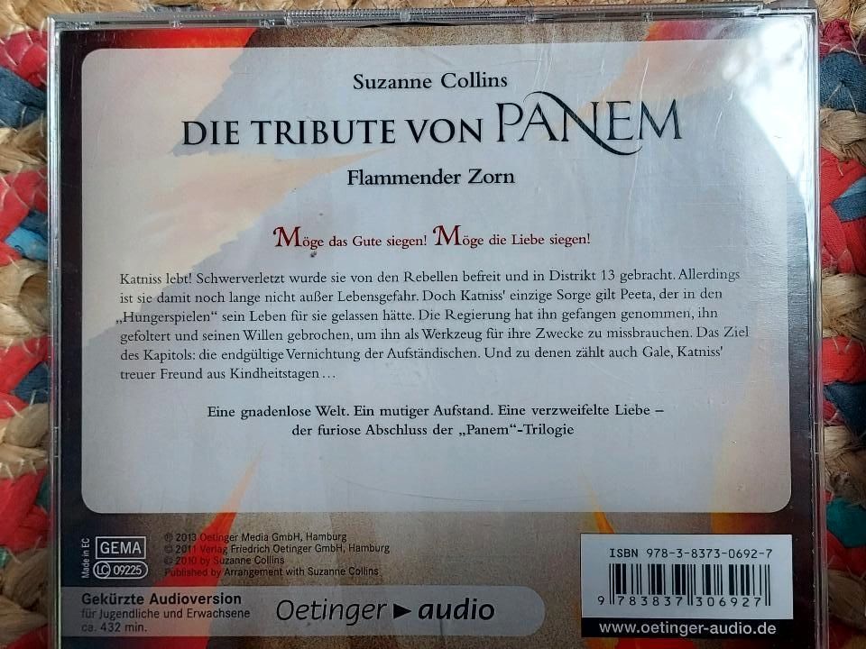 Die Tribute von Panem Trilogie [Hörbuch] in Ottersberg