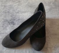 Keilabsatz Schuhe Grau Glitzer Nordrhein-Westfalen - Sundern (Sauerland) Vorschau