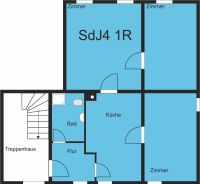 3-Zimmer Wohnung in 06901 Globig (Kemberg) Sachsen-Anhalt - Kemberg Vorschau