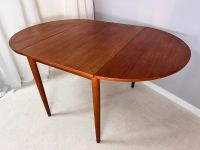 Arne Vodder für Sibast Möbel Esstisch Küchentisch oval erweiterbar ausklappbar Designertisch Dänisches Mid Century Design 60er Vintage Berlin - Mitte Vorschau