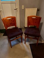 2 Stühle aus Holz mit Auflagen Holzstuhl Stuhl Nordrhein-Westfalen - Witten Vorschau