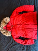 Woolrich Damen-Winterjacke mit Fell rot Hessen - Kelsterbach Vorschau