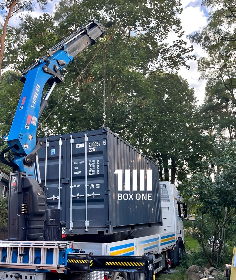 ✅ 20 Fuß Seecontainer | BOX ONE | Container | Lagercontainer | alle Farben in Dornstadt