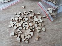 HERZEN Holz Mix Herz Deko Streudeko vintage Hochzeit Taufe Brandenburg - Lauchhammer Vorschau