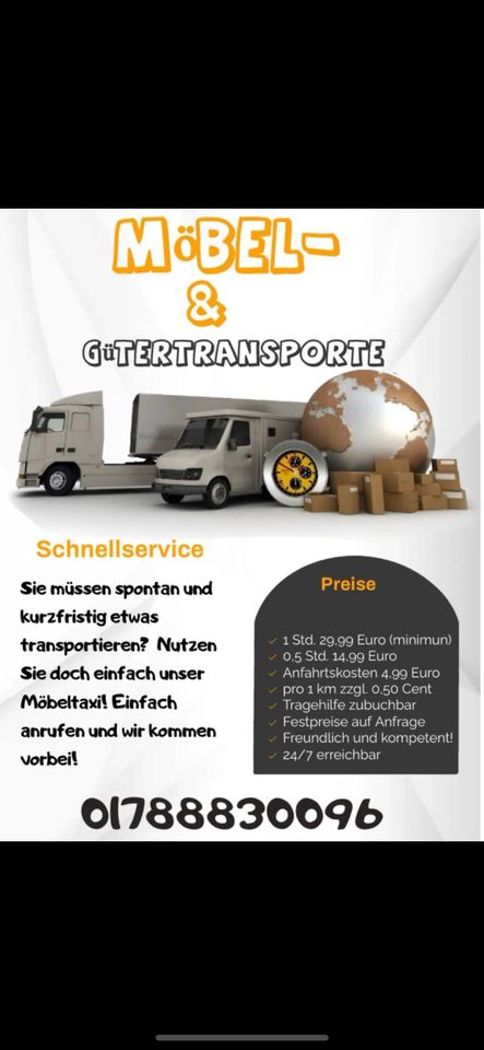 Transporter mieten  (mit Fahrer) !Sonderangebot! in Bremen