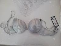 BH grau mit Glitzer und Strass 85 D☆NEU mit Etikett☆ Mitte - Wedding Vorschau