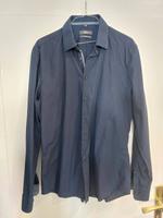 Hemd, dunkelblau, Jake*s, slim-fit, 39/40 Friedrichshain-Kreuzberg - Friedrichshain Vorschau