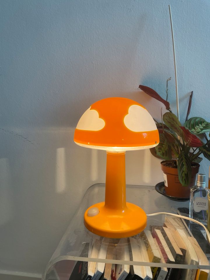 Pilz Lampe Ikea Wolken Skojig Kult orange in Berlin