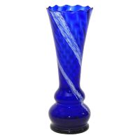 Moderne Deko Glasvase Tischvase Blumenvase Dekoglas Blaue Vase Baden-Württemberg - Karlsruhe Vorschau