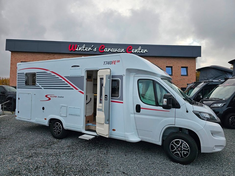 Solifer Emotion T 740 FE (Wohnmobil mit doppelten Boden, Winterfest) in Selent