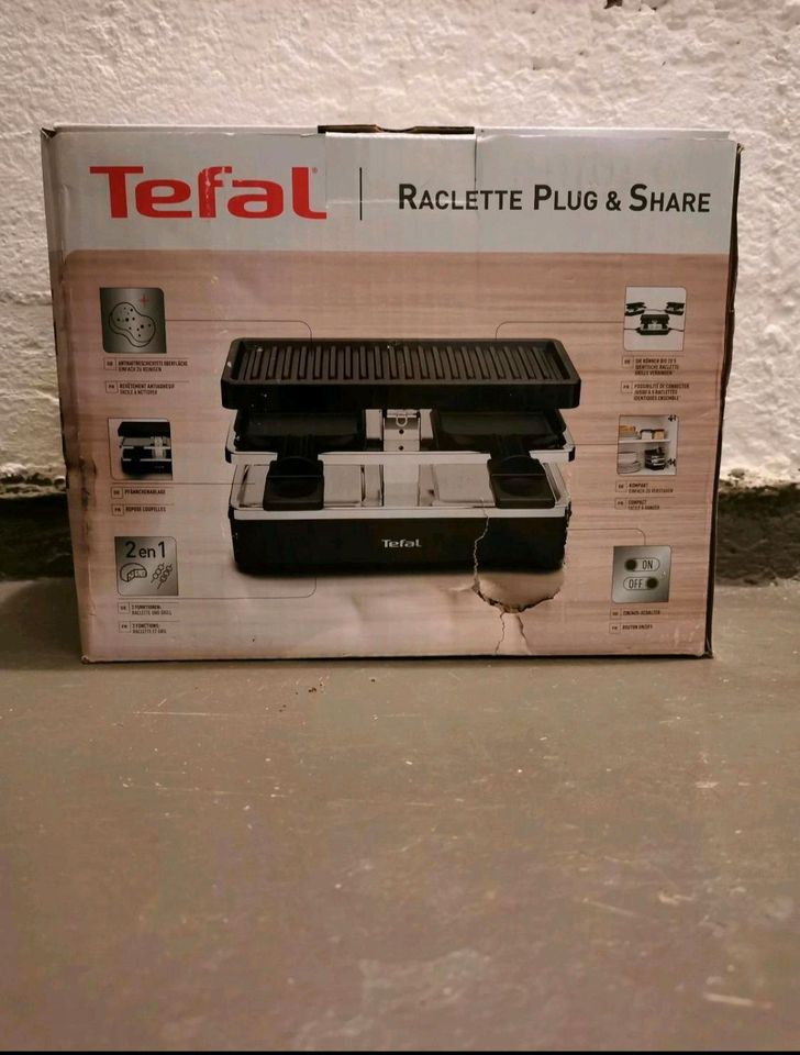 Tefal Raclette Plug & Share in Erftstadt