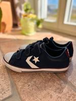 Original Converse Cons Star Player Leder 38,5 blau Klett Kr. Dachau - Markt Indersdorf Vorschau