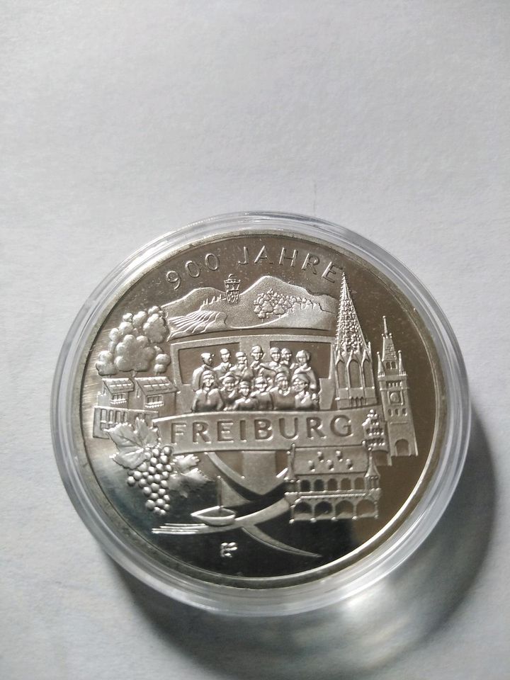 8 Stück 20 Euro Silbermünzen in Thale