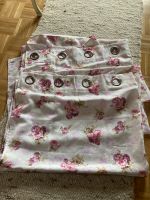 Set 2x Vorhang Ösen Shabby Gardinen Rosen Rosalie neu Vintage Hessen - Hohenahr Vorschau