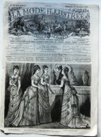 La mode illustreè - 5 Titelblätter Jahrgang 1875 Baden-Württemberg - Efringen-Kirchen Vorschau