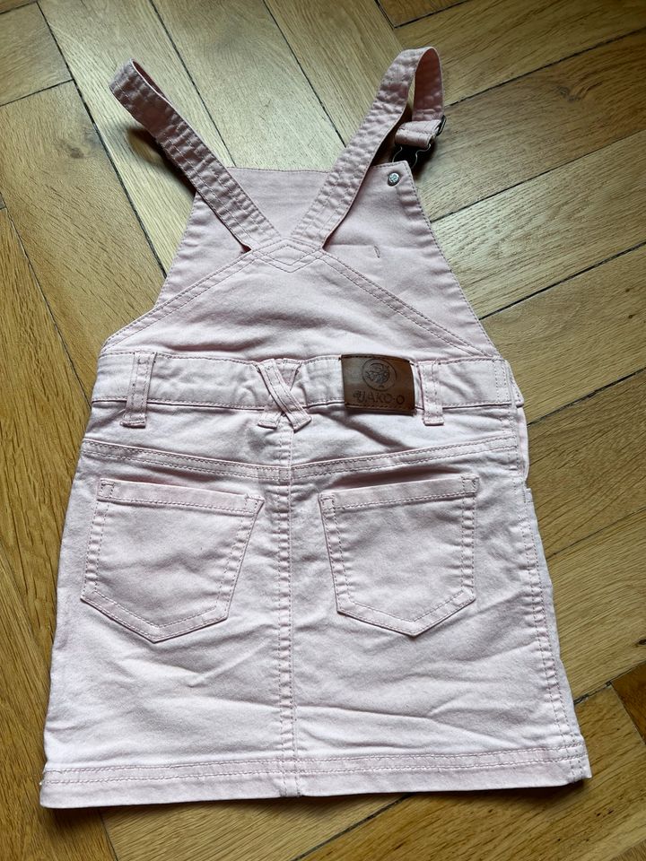 Cyrillus Shirt Kragen & Jako-O Kleid Latzkleid rosa 104 110 in München