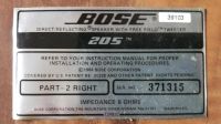 Bose 205 Blenden, super Zustand Kreis Pinneberg - Hetlinger Neuerkoog Vorschau