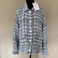 Zara hellblau Jacke kariert Damen Overshirt Baumwolle Gr. S Niedersachsen - Wistedt Vorschau