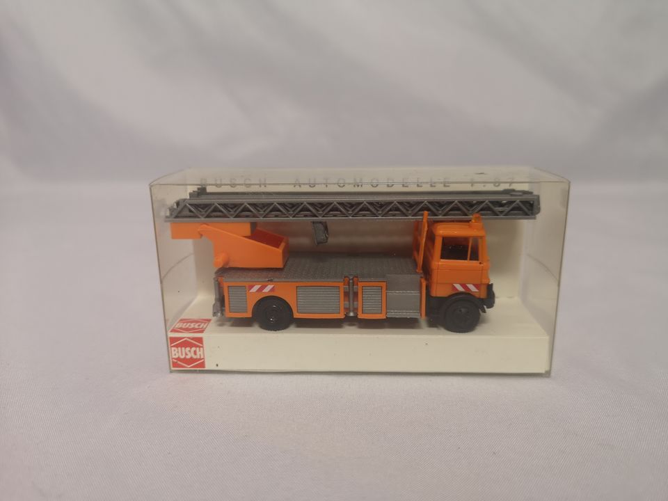 HO Busch 40780 Mercedes Drehleiter neu in Adorf-Vogtland