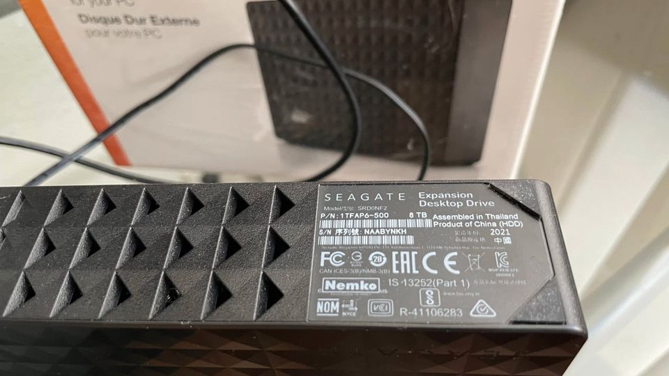 Seagate Expansion Desktop Externe Festplatte 8TB 3,5 Zoll USB 3.0 in  Baden-Württemberg - Baden-Baden | Festplatten & Laufwerke gebraucht kaufen  | eBay Kleinanzeigen ist jetzt Kleinanzeigen