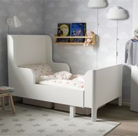 Ikea Busunge Bett ausziehbar mit Matratze Brandenburg - Kolkwitz Vorschau