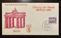 Ersttagsbrief / Sonderstempel, DDR, Öffnung d. Mauer, Berlin 1989 Bayern - Neustadt an der Aisch Vorschau