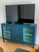 Blaues Sideboard mit Glasfronten von Made Berlin - Karlshorst Vorschau