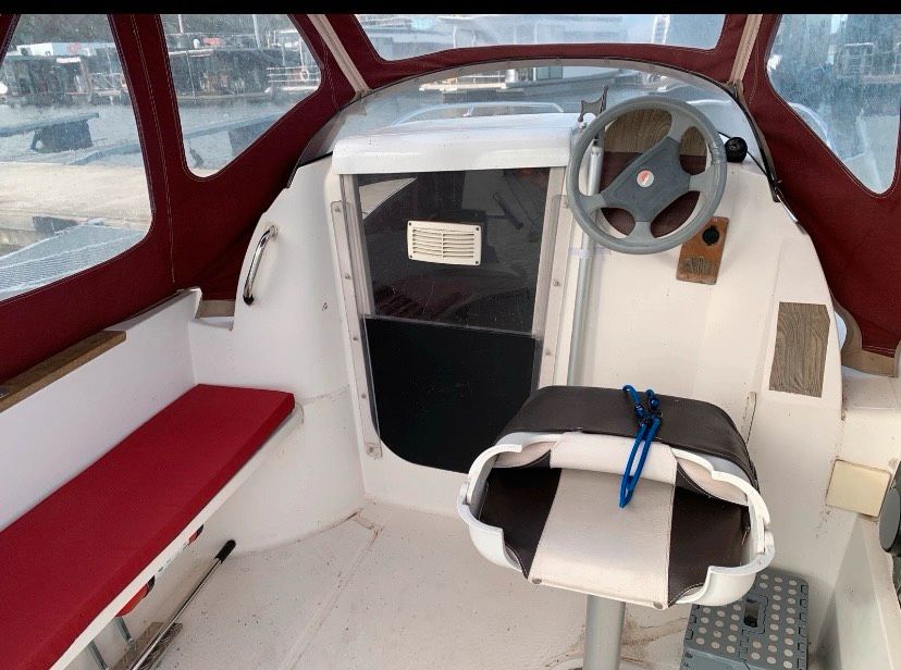 Motorboot Kajütboot QuickSilver 460 Cabin mit Motor und Trailer in Bad Lauchstädt