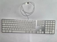 Apple Kabel-Tastatur, Silber & Weiß Nordrhein-Westfalen - Minden Vorschau
