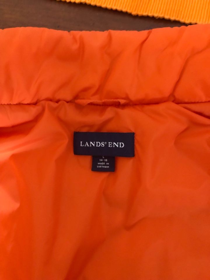 Lands End,Steppjacke, Übergangsjacke, Blau, gr.L in Kiedrich