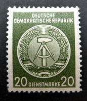 Briefmarke / Dienstmarke DDR 20 Pfennig - POSTFRISCH Baden-Württemberg - Oberstenfeld Vorschau