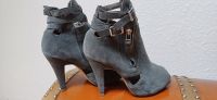 Damen Stiefeletten Gr. 37, grau Wuppertal - Oberbarmen Vorschau