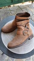 Damen Stiefeletten Veloursleder braun Gr. 39 Bayern - Dasing Vorschau