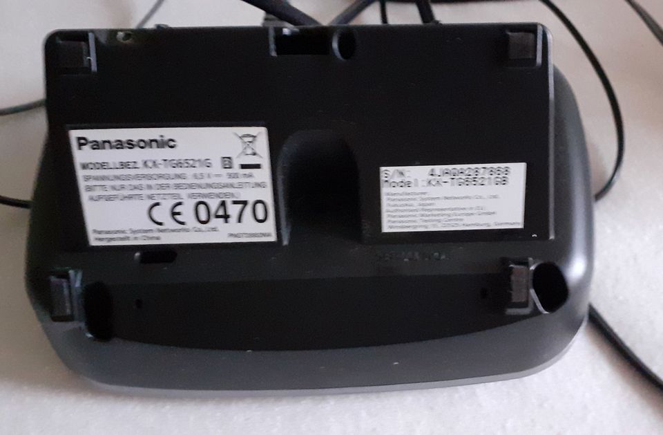 Telefon Panasonic kx-tg6521 gebraucht-guter Zustand in Oberursel (Taunus)