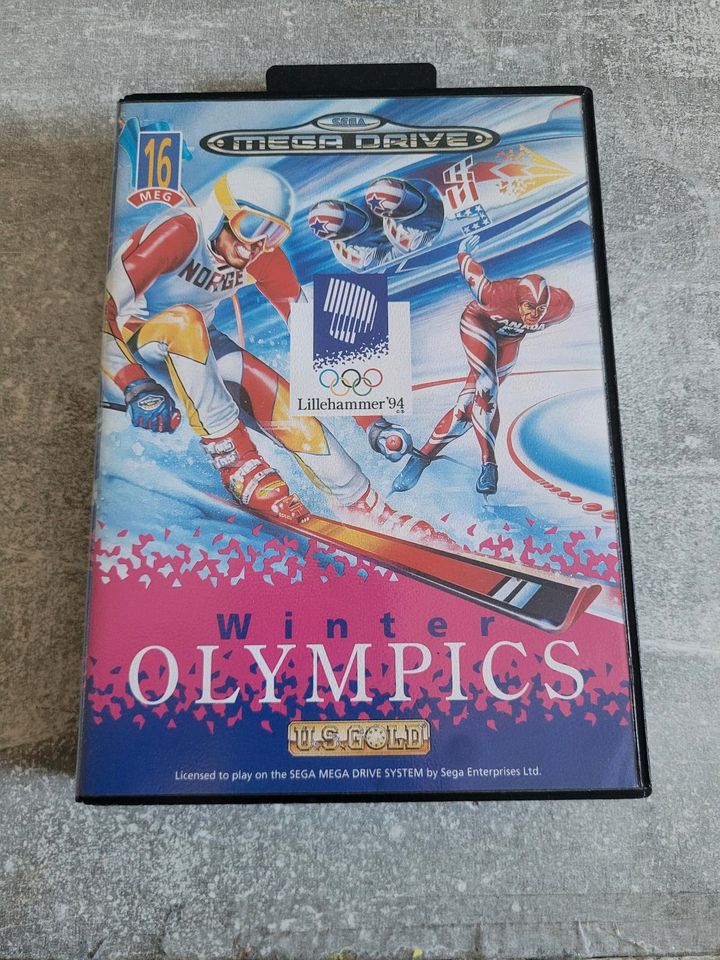 SEGA Mega Drive Winter Olympics 94 Spiel in Berlin