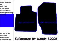 Fußmatten Honda S2000 Bj. 99-09 SW Blau VELOUR Hessen - Groß-Umstadt Vorschau