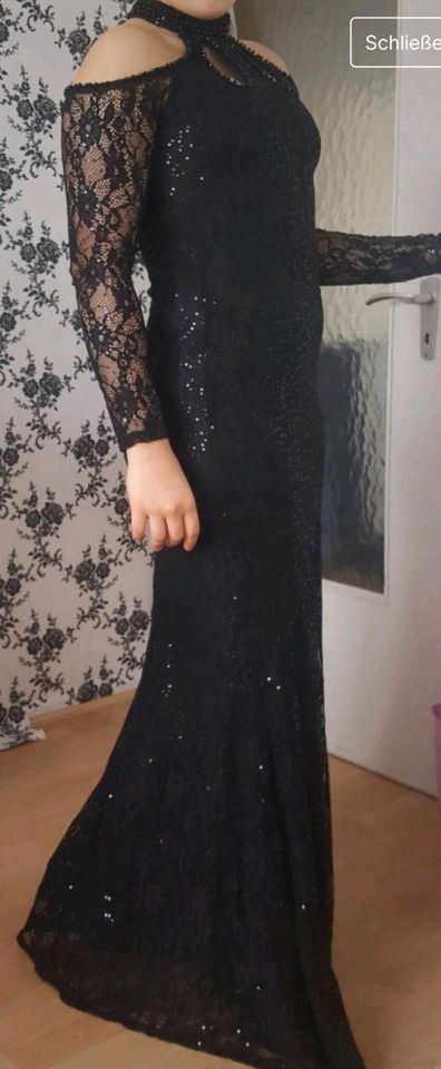 Schwarze Abendkleid, Maxi Kleid in Geisenfeld