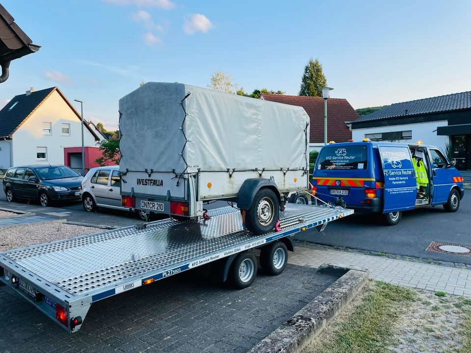 Autotransportanhänger Vermietung in Heimbach