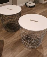 2 x Ikea Beistelltisch Nachttisch Couchtisch Grau Weiss Schleswig-Holstein - Lindewitt Vorschau